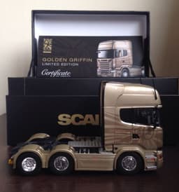 Tekno Scania Golden Griffin Limited Edition Diecast 1:50 Model Truck