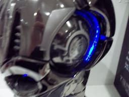 Terminator Bust Skull TX Terminatrix 1.1 sideshow CHROME STATUE ULTRA RARE!!!