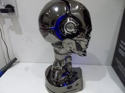 Terminator Bust Skull TX Terminatrix 1.1 sideshow CHROME STATUE ULTRA RARE!!!