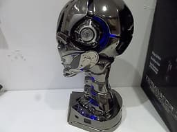 Terminator Bust Skull TX Terminatrix 1.1 sideshow CHROME STATUE ULTRA RARE!!!