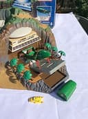 THUNDERBIRDS TRACY ISLAND by MATCHBOX-1992 with DIECAST TB 1-2-3-4. V.G.C. BOXED