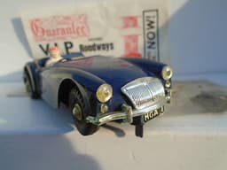 VICTORY VIP MGA SLOT CAR IN DARK BLUE RARE COLOUR SUPERB EXAMPLE