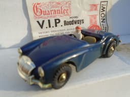 VICTORY VIP MGA SLOT CAR IN DARK BLUE RARE COLOUR SUPERB EXAMPLE