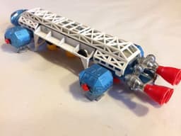 Vintage 1976 Dinky Toys Eagle Freighter 360 Space 1999 Die Cast Blue & White