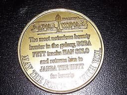 Vintage~1977~1984~1985~Kenner~Star~Wars~animated~DROIDS~Boba~Fett~coin~gun~lot