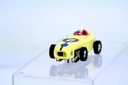 Vintage AURORA TJET Slot Car - Indy Racer in Yellow #2 HO Scale
