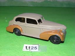 vintage diecast dinky toys oldsmobile car rare model has alterations 1125