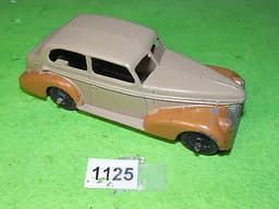 vintage diecast dinky toys oldsmobile car rare model has alterations 1125