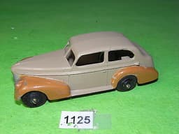vintage diecast dinky toys oldsmobile car rare model has alterations 1125