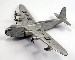 Vintage Dinky Supertoys Diecast Model 701 Shetland Flying Boat Aeroplane