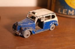 Vintage Dublo Dinky Toy Austin Taxi Die Cast Model 1950\'s Meccano England RARE