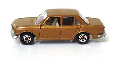Vintage POLISTIL Fiat 132 GLS Diecast Brown Car Model Italy RJ15  Politoys