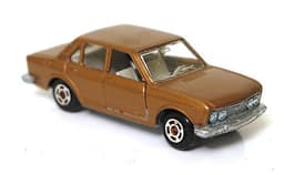 Vintage POLISTIL Fiat 132 GLS Diecast Brown Car Model Italy RJ15  Politoys