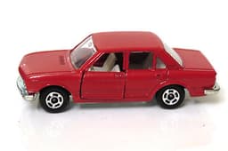 Vintage POLISTIL Fiat 132 GLS Diecast Red Car Model Italy RJ15 RJ  Politoys