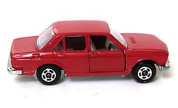 Vintage POLISTIL Fiat 132 GLS Diecast Red Car Model Italy RJ15 RJ  Politoys