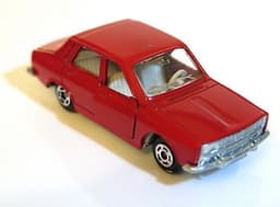 Vintage POLISTIL Renault 12 Diecast Car Model Italy RJ25 1970\'s Club 33 Politoys