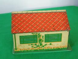 VINTAGE PRE WAR MECCANO DINKY TOYS No-45 TINPLATE GARAGE RARE !!!!!!