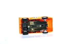 VINTAGE SLOT CAR AURORA / AFX ORANGE #54 MCLAREN with Spoiler HO Scale Excellent