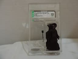 Vintage Star Wars Jawa Action Figure Loose Holy Grail Purple Stitch Rare AFA 85