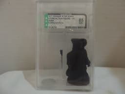 Vintage Star Wars Jawa Action Figure Loose Holy Grail Purple Stitch Rare AFA 85