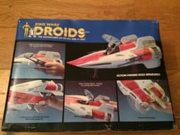 Vintage Star Wars Kenner Boxed Droids With Instructions - A-Wing Fighter Vehicle