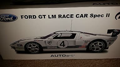 1/18 Autoart Ford GT LM SPEC II #4 White Ford GT LM Spec 2 Ford GT Le Mans race