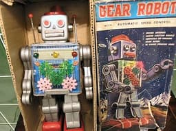 1950`s Vintage Japan Gear Robot
