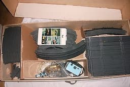 1965 REVELL AMERICANA HOME RACEWAY SLOT CAR TRACK