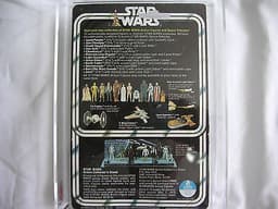 1977 vintage Star Wars ANH RARE MOC carded kenner Princess leia organa 12 back