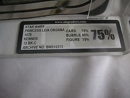 1977 vintage Star Wars ANH RARE MOC carded kenner Princess leia organa 12 back