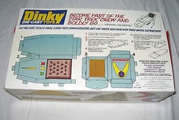 1978 Dinky Die Cast 309 Star Trek U.S.S. Enterprise & "Klingon" Battle Cruiser