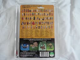 1983 vintage Star Wars ROTJ RARE MOC carded kenner Boba Fett desert scene UKG