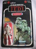 1983 Vintage TOP TOYS RARE ROTJ MOC carded kenner Stormtrooper clear bubble