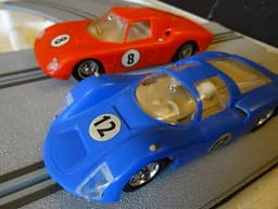 Airfix/Mrrc motor racing Porsche carrera 6 & Ferrari 250LM Slot Cars 1960\'s
