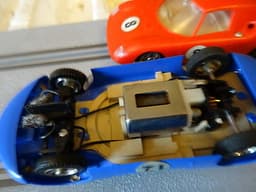 Airfix/Mrrc motor racing Porsche carrera 6 & Ferrari 250LM Slot Cars 1960\'s