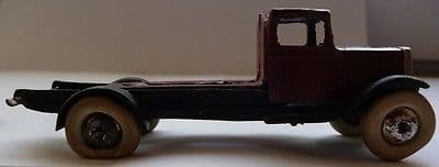 Antique Dinky Meccano Liverpool Lorry 25a ? White Tyres pre war original paint ?