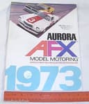 AURORA AFX 1973 HOBBY STORE SLOT CAR CATALOG