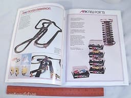 AURORA AFX 1973 HOBBY STORE SLOT CAR CATALOG