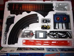 AURORA AFX TOMY HO SLOT CAR SET CORVETTE CLASSIC