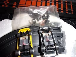 AURORA AFX TOMY HO SLOT CAR SET CORVETTE CLASSIC