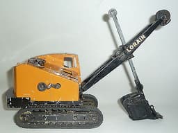 BIG 1950\'s REUHL LORAIN SHOVEL CRANE TL SERIES DIECAST TOY SALESMAN SAMPLE