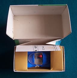 ¡BRAND NEW! SPANISH SCALEXTRIC EXIN "FERRARI GT 330/RACE TUNED" BLUE (REF. C-41)