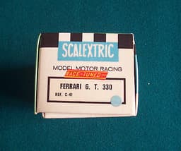 ¡BRAND NEW! SPANISH SCALEXTRIC EXIN "FERRARI GT 330/RACE TUNED" BLUE (REF. C-41)