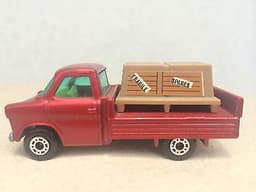 Brazilian Matchbox Inbrima ZF Manaus - Ford Transit In rare Burgundy color