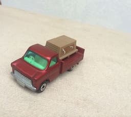 Brazilian Matchbox Inbrima ZF Manaus - Ford Transit In rare Burgundy color