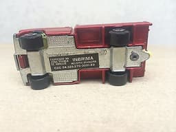 Brazilian Matchbox Inbrima ZF Manaus - Ford Transit In rare Burgundy color