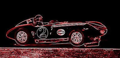 Carrera Panamericana 1954 V FERRARI 750 MONZA 1/32 RESIN SLOTCAR by BUM SLOT