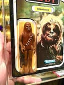 CHEWBACCA AFA 80 85 90 ROTJ 77 BACK ENDOR PHOTO 1983 KENNER STAR WARS VINTAGE