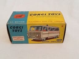 Corgi Diecast toys Commer Ambulance 463