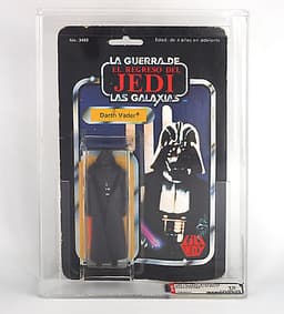 DARTH VADER - Lili Ledy - AFA 70 - 30 Back REGRESO 1983 Star Wars vintage MEXICO